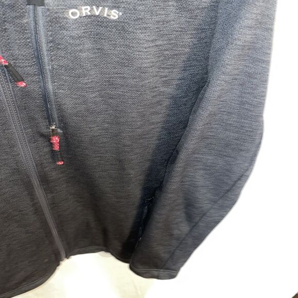 Orvis Mens Active Jacket Size Medium Gray Athleisure Outdoors Fishing - Picture 7 of 12